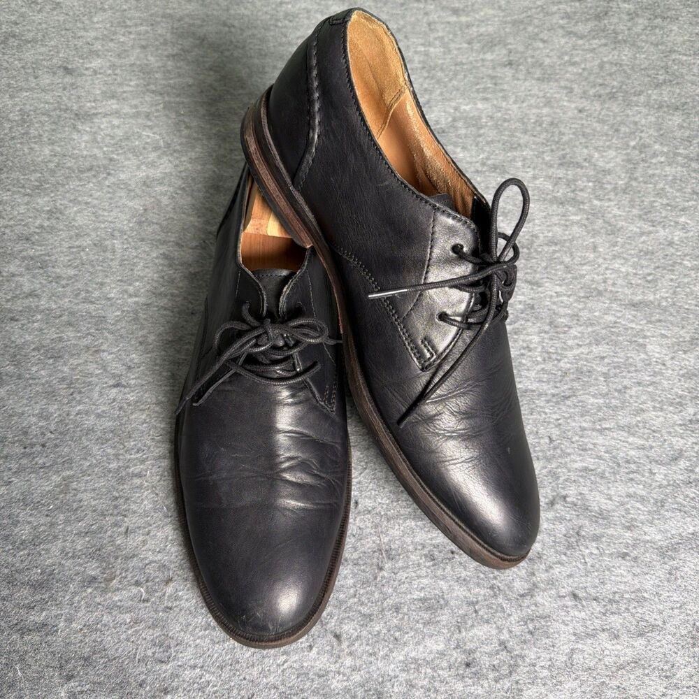 Clark's Black Leather Oxfords Men's Size 8 M